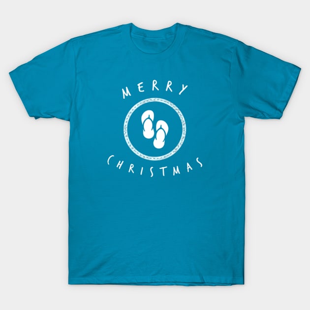 Merry Christmas Beach Edition T-Shirt by ArtisticEnvironments